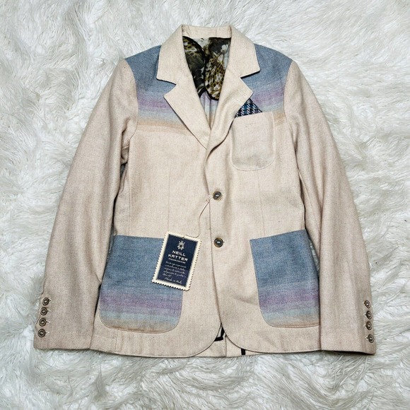 NEILL KATTER WOOL BLAZER / SPORTS JACKET SIZE 46